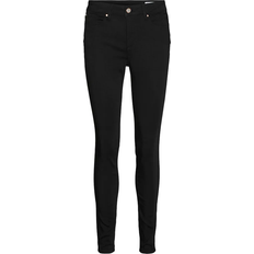 XS Jeans Vero Moda Flash Mid Rise Skinny Fit Jeans - Black