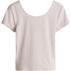 Yoga T-Shirts H&M SoftMove Sports Shirt - Pink