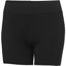 AWDis Just Cool Girlie Cool Training Shorts - Jet Black