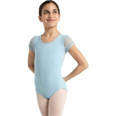 Capezio Puff Sleeve Keyhole Back Leotard - Girls