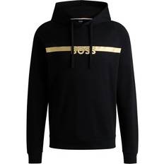 HUGO BOSS Men Jumpers HUGO BOSS Authentic Hoodie - Black