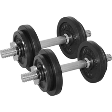 10 kg - Justerbare håndvægte Tunturi Dumbbells Set 20kg