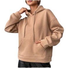 Shein PETITE Oversize Hoodie with Slogan Graphic