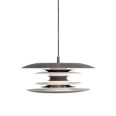 Diablo lampe Belid Diablo Oxide Grey Pendel ∅ 40cm