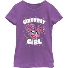 Fifth Sun Girl's Sesame Street Birthday Graphic T-Shirt