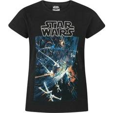 Girls Death Sleeved T-Shirt - Black