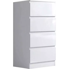 Fwstyle Stora White Chest of Drawer 40x99cm