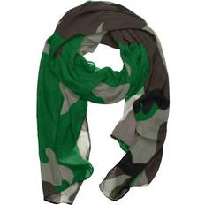 Scarfs Ownsummer Military Camouflage Pattern Silk Chiffon Scarf - Lightweight