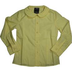 Yellow Blouses & Tunics Children's Clothing French Toast Uniform Girls Long Sleeve Blouse - Yellow