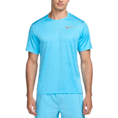 Nike Miler Men's Short Sleeve Running Top - Baltic Blue