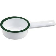 White Other Sauce Pans 2 oz Rim Enamel Mini Saucepan 12 Piece