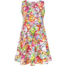 Pink Dresses Shopkins Girls Skater Dress - One Size
