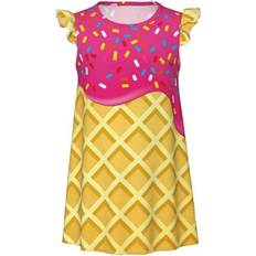 Nightwear Qekee Red Ice Cream Nightgown - Princess