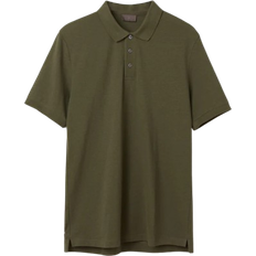 Singular Society Men's Organic Cotton Polo Piqué - Moss Green