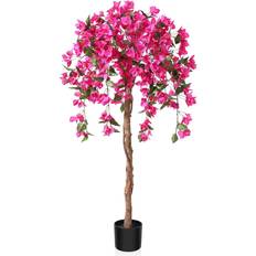 Fopamtri Bougainvillea Tree Blossom Pink Artificial Plant