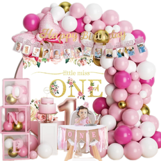 Birthday party supplies Tafezer Party Decorations Baby Girl 1st Birthday