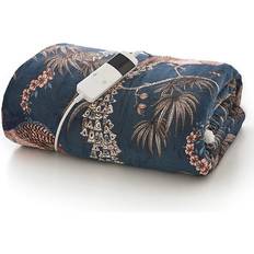 Peacocks Heated Throw