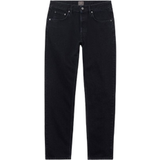 Regular fit men's jeans black Singular Society Men's Regular Fit Tapered Denim Jeans - Black