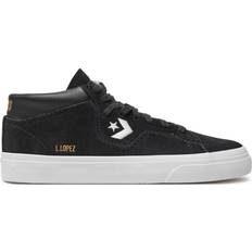 Black leather converse Converse CONS Louie Lopez Pro Suede and Leather - Black/Black/White