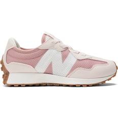 New Balance Little Kid's 327 Bungee Lace - Pink Moon