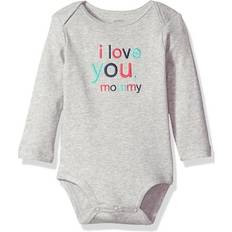 Baby Girls Slogan Bodysuit Love You Mommy