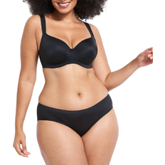 Lane Bryant Smooth Lightly Balconette Bra - Black