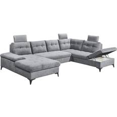 Carryhome Landscape Gray Sofa 324cm 6 Seater