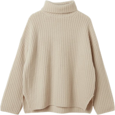 Women's Heavy Knit Turtleneck - Oat