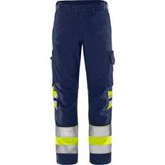 Fristads Arbejdsbukser Fristads HiVis Green Bukser - Hi-Vis Gul/Marineblå