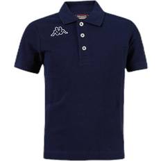 Kappa Junior Polo T-shirt - Life Blue/White