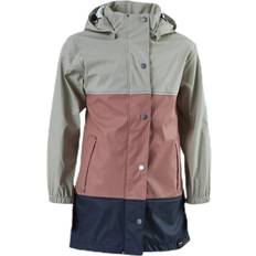 Grå Regnjakker Børnetøj Tretorn Junior Imber Rain Coat - Pink/Blue/Grey