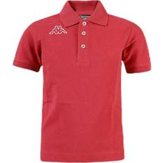 Kappa Junior Polo T-shirt - Life White/Red