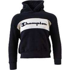 Champion Fleece-Bekleidung Champion Junior Hooded Polar Fleece Jakker - Black