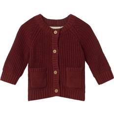 Lange ærmer Trøjer Name It Lil Atelier Cardigan - Spiced Apple