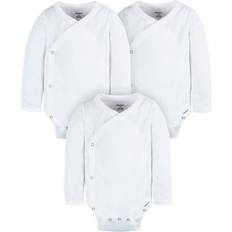 Gerber Gerber Baby Unisex Leisure Bodysuit 3-Pack - White