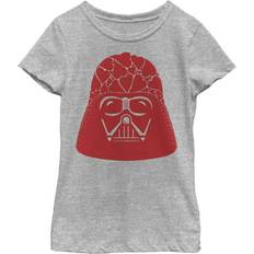 Children's Clothing Fifth Sun Girl's Star Wars Darth Vader Heart Helmet - Heather