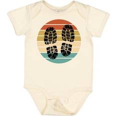 Children's Clothing Inktastic Retro Sunset Hiking Boots - Baby Bodysuit