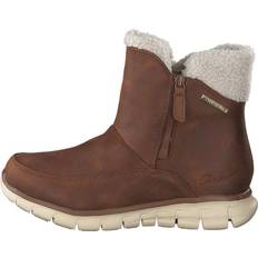 Skechers Bottes Chelsea Skechers Womens Synergy Chelsea Boots - Brun