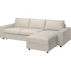 Ikea Vimle Beige Sofa 285cm 3 personers