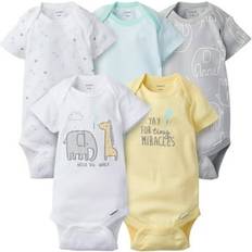 Gerber Assorted Short Sleeve Onesies Bodysuit - Baby Unisex