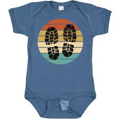 Children's Clothing Inktastic Retro Sunset Hiking Boots - Baby Bodysuit