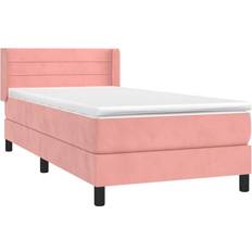 mit Matratze Rosa 90x200 cm Boxspringbett