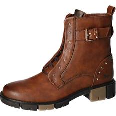 Mustang Stiefeletten Mustang Stiefelette mit Schnalle - Braun