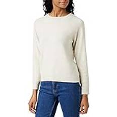 Blusas Vero Moda Doffy Langärmeliger Strickpullover - Ecru