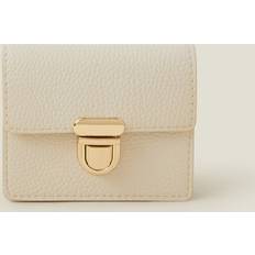 Accessorize Push Lock Card Holder - Cream