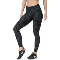 2XU Print Mid-Rise Compression Tights - Black/Grey