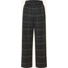 Calvin Klein Pyjamas Calvin Klein Schlafhose aus Flanell - Schwarz/Weiss