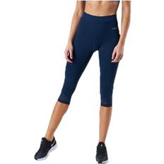 Blau Stützstrumpfhosen Casall Synergy 3/4 Tights - Blue