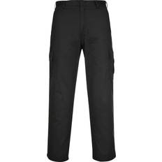 Work Clothes Portwest C701 Combat Trousers Black 32" 31"