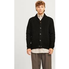 Jack & Jones JjCraig Knit Shawl Neck Cardigan Svart